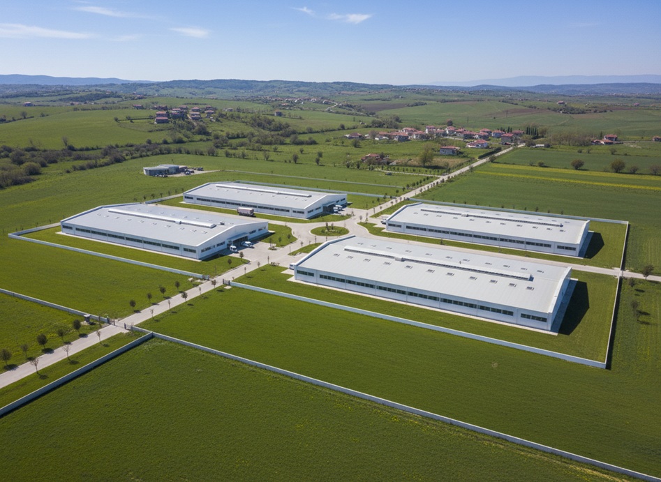 Modern Yumurta Üretim Tesisi